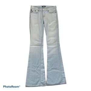 Rock & Republic Wide Leg Jeans Light Blue W28